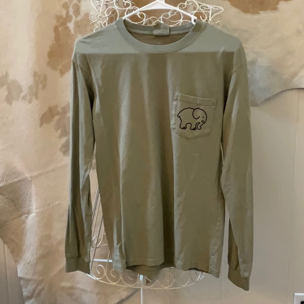 Ivory Ella turkey thanksgiving edition Pocket LS tee